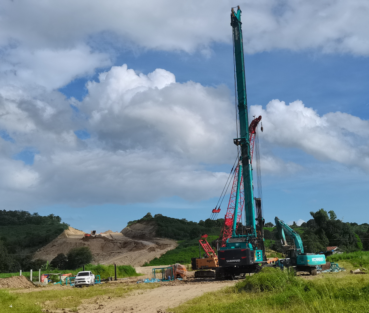 山河智能最大旋挖鉆機“安家”菲律賓，背后竟然還有這些故事