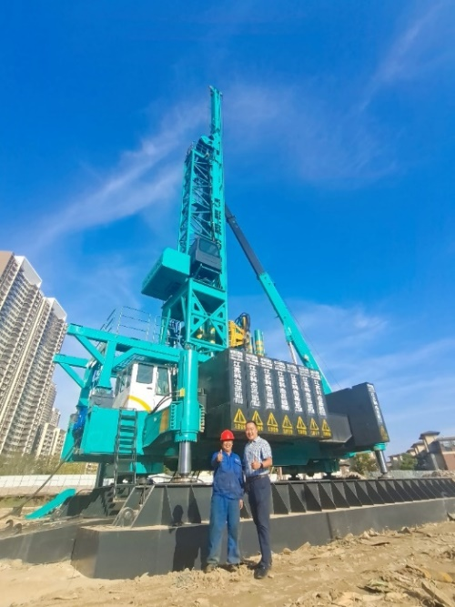 行業(yè)首創(chuàng  )，綠色環(huán)保！山河智能預制樁施工革命性產(chǎn)品重磅來(lái)襲