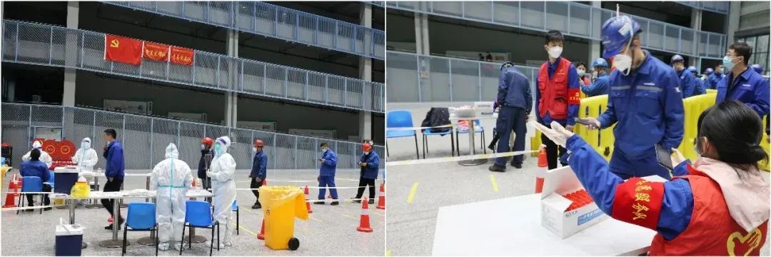 抗疫先鋒在行動(dòng)！山河智能志愿者助力核酸采樣