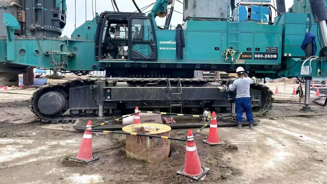 “全球最高樁架”嶄露頭角！山河智能實(shí)力助建韓國首爾麻古MICE綜合園區