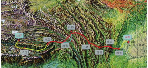 決戰“世界之巔”！山河智能旋挖鉆機實(shí)力助建川藏鐵路