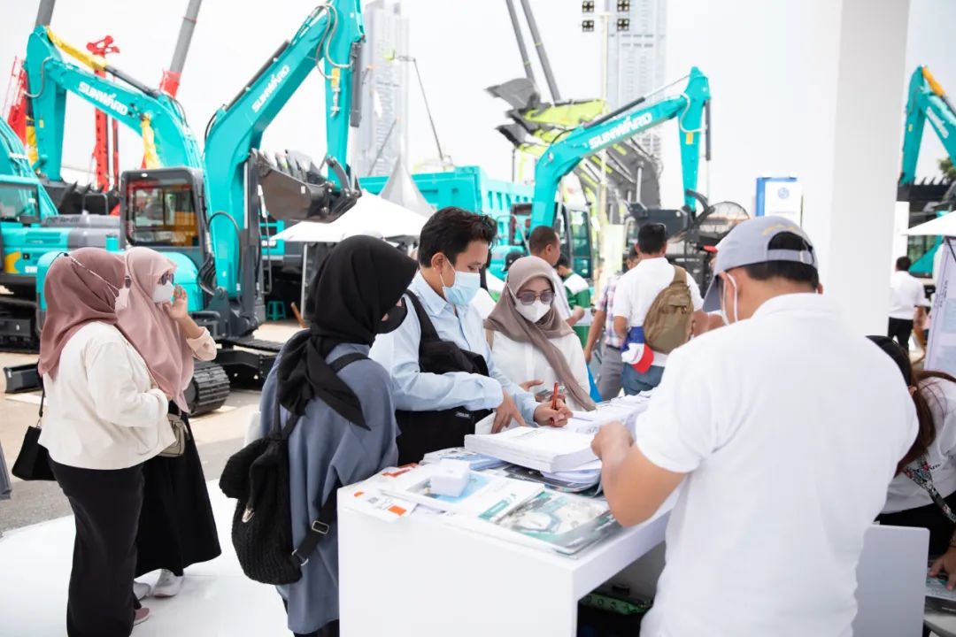 本地化建設顯成效！山河智能攜礦山成套裝備亮相印尼礦業(yè)展