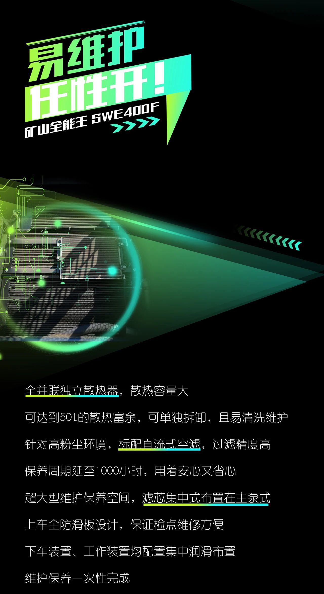 國四精品 | 要產(chǎn)能、夠有勁！“滿(mǎn)級”挖機還得看“礦山全能王”SWE400F