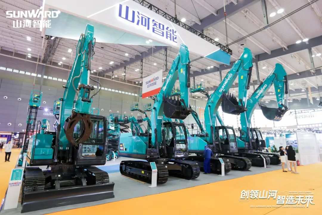 2023 CICEE | 山河智能亮相2023長(cháng)沙國際工程機械展！智能化、電動(dòng)化產(chǎn)品站C位