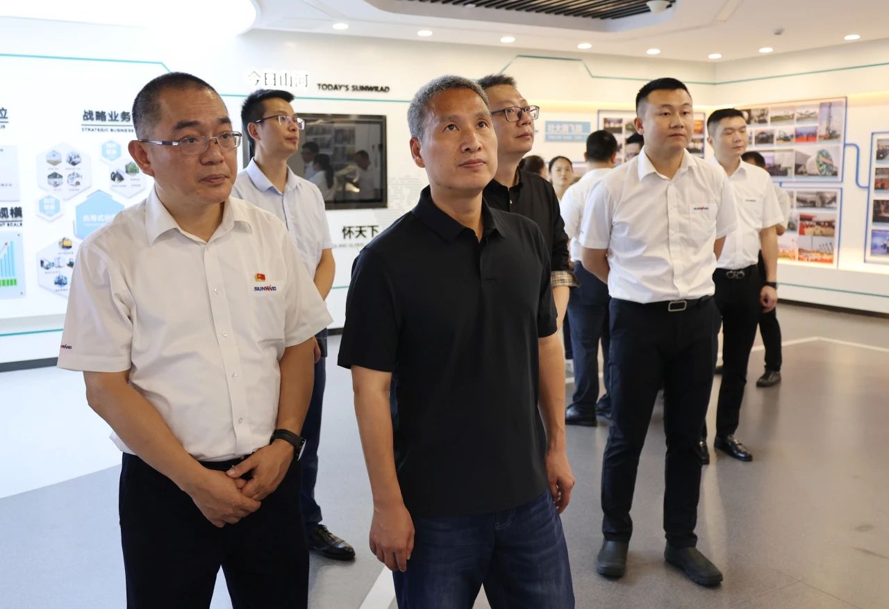 永青科技集團董事長(cháng)胡曉東帶隊到訪(fǎng)山河智能