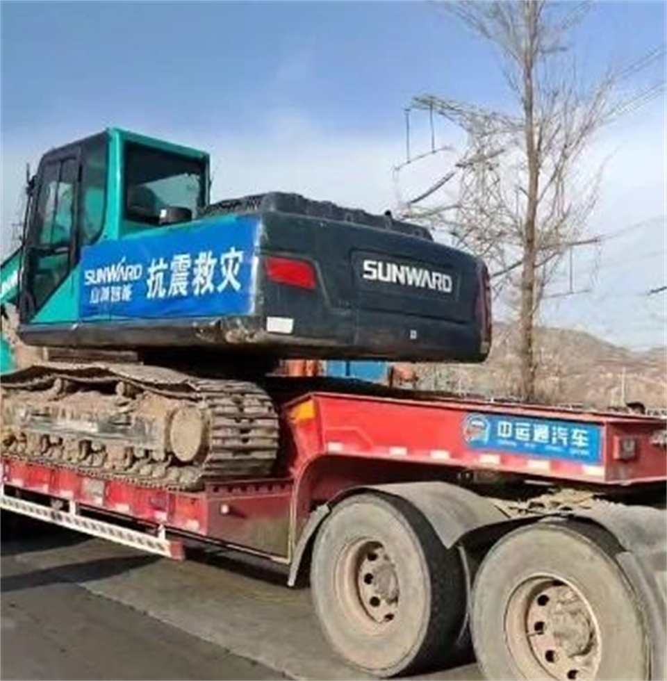 支援抗震救災一線(xiàn)，山河智能在行動(dòng)！