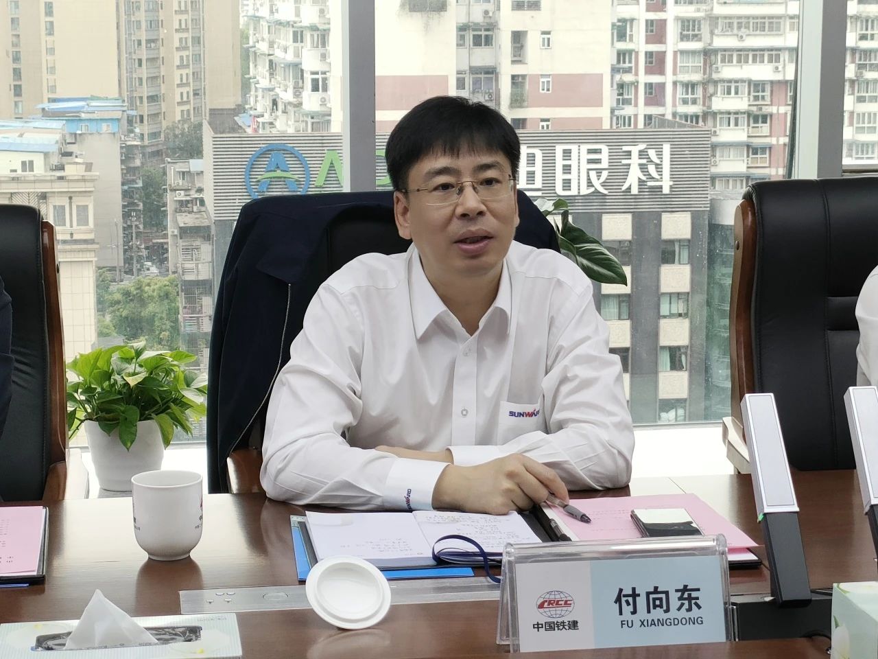 適應新形勢，尋求新合作！山河智能到訪(fǎng)中鐵二十三局