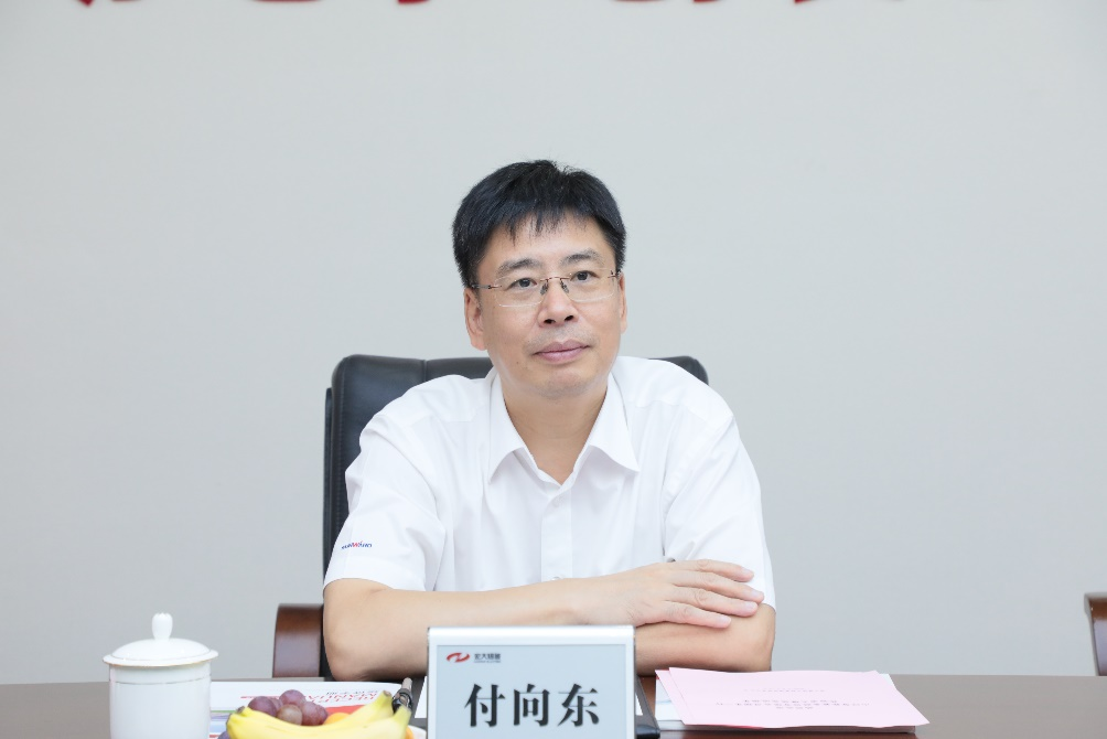 攜手合作，共謀未來(lái)|山河智能董事長(cháng)付向東一行拜訪(fǎng)宏大爆破集團
