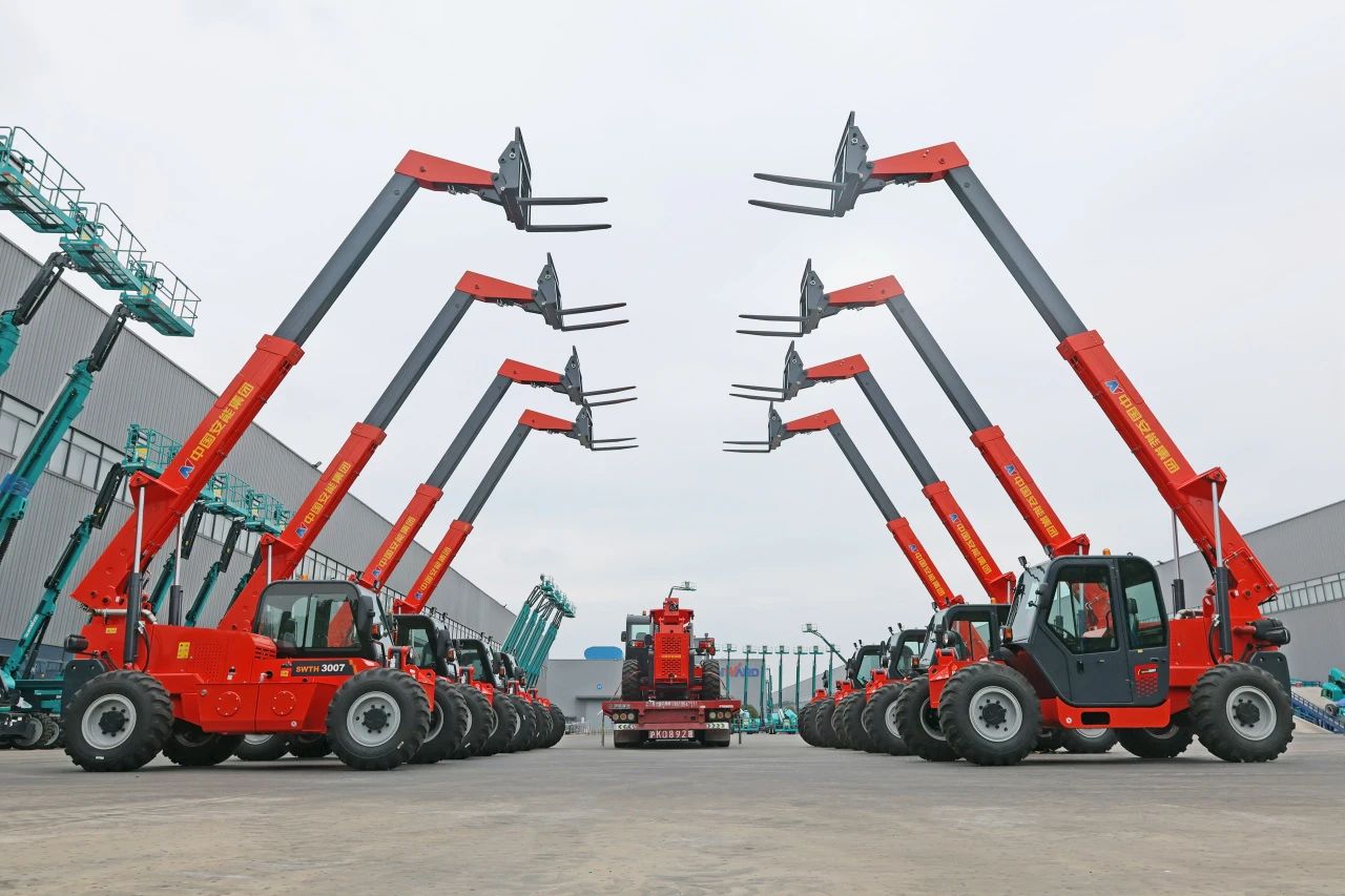 應運而生，“急”速響應！山河智能伸縮臂叉裝車(chē)進(jìn)軍應急救援領(lǐng)域