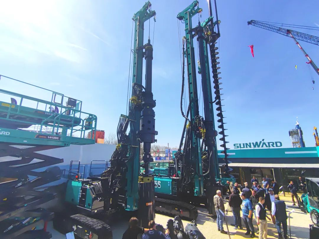 Bauma 2025 | 高端定制！山河智能Pro系列旋挖鉆機燃爆全場(chǎng)