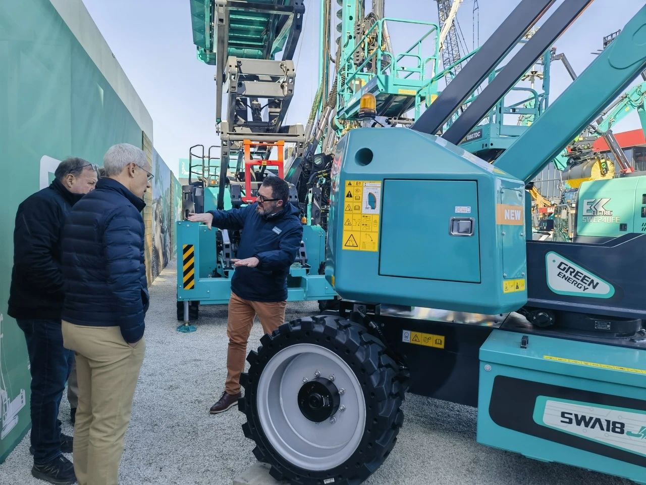 山河智能高空機械閃耀Bauma 2025！ 新能源技術(shù)與創(chuàng  )新產(chǎn)品獲全球矚目